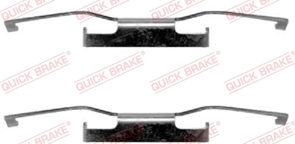 Accessory Kit, disc brake pad